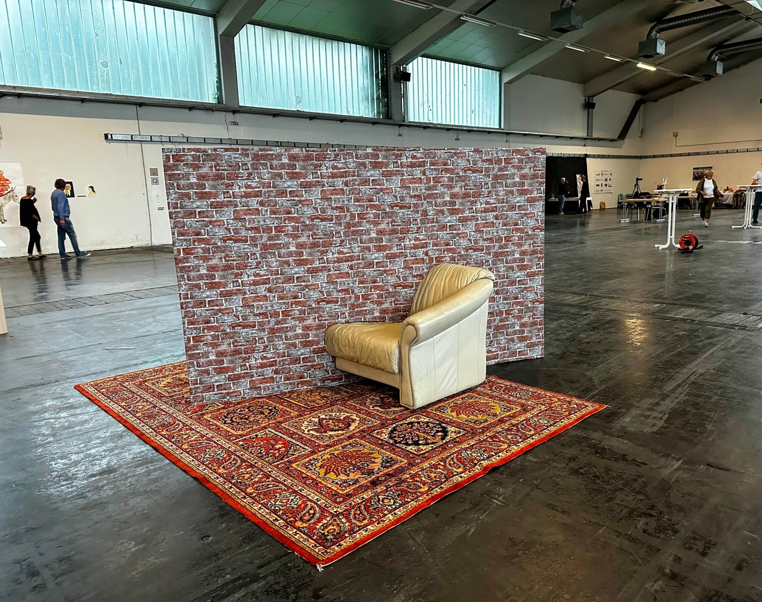 Divided Couch by Gunjan Tyagi, Mixed Media Sculpture, 2023