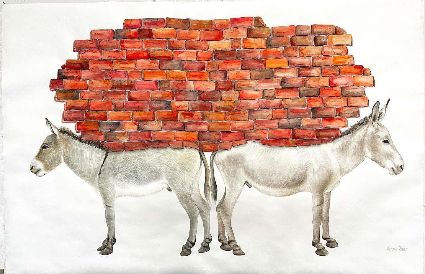 Art Diaganole , Wels, Austria Gunjan Tyagi Art 2023