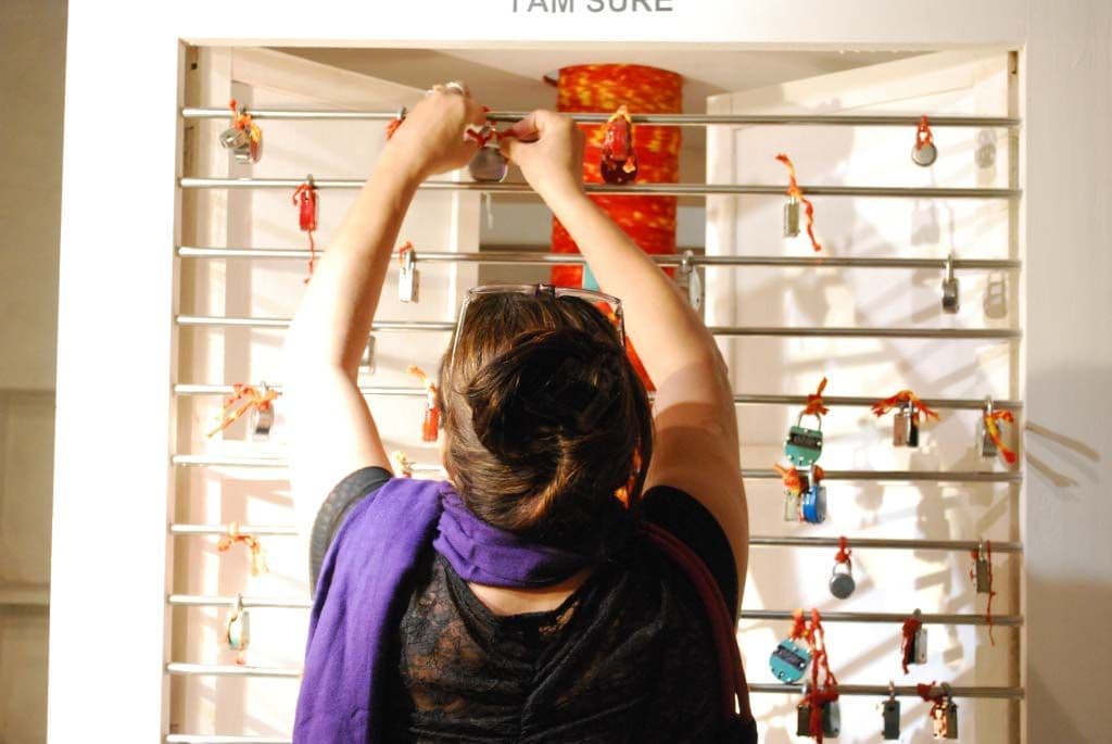 Locked in Faith by Gunjan Tyagi, Mixed Media Installation, 2014