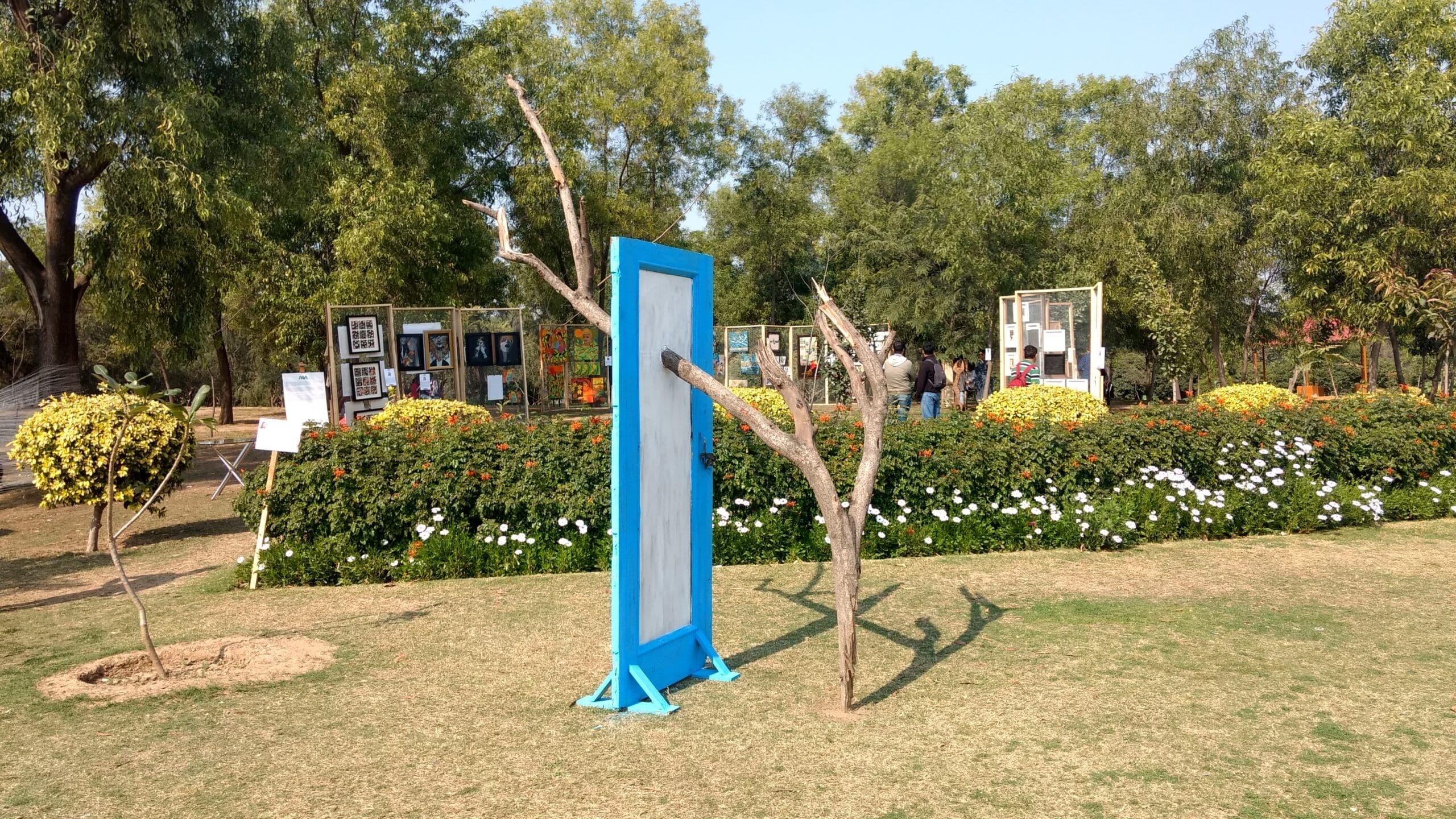 Intervention by Gunjan Tyagi, Site-Specific Installation, 2017