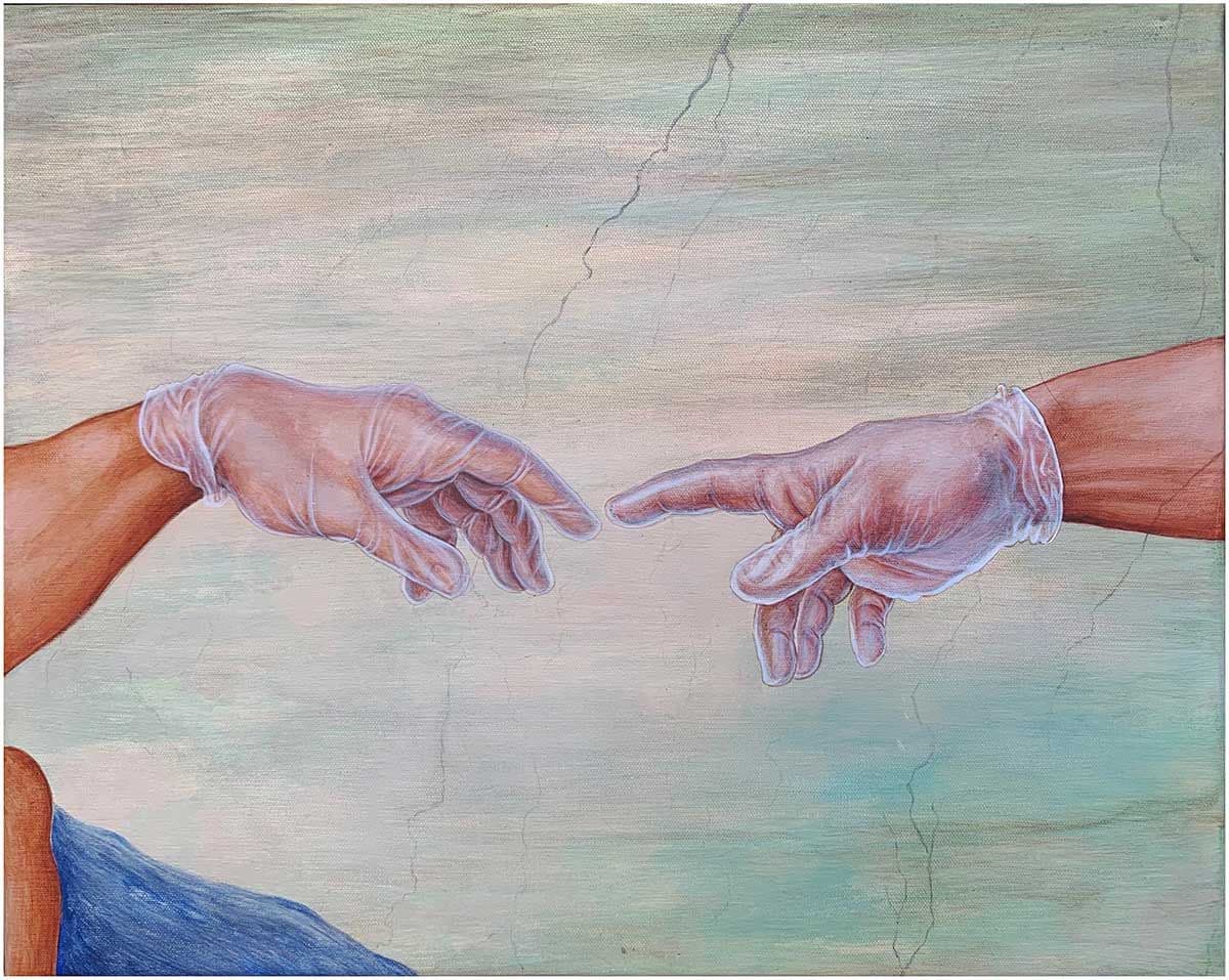 Prerequisite by Gunjan Tyagi, Acrylic on Canvas, 2020