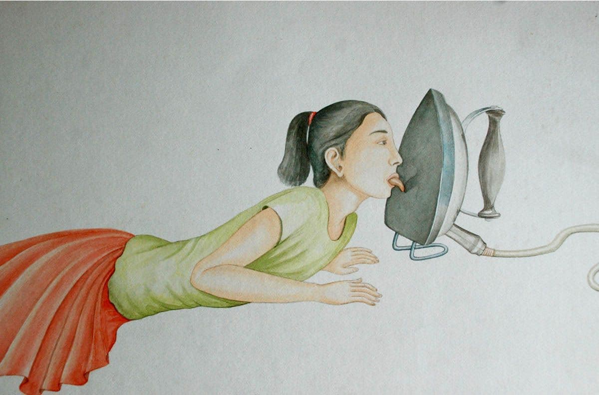 Close to Reality by Gunjan Tyagi, Acrylic on Canvas, 2018